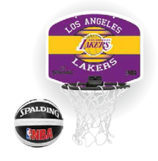 Basketbalový miniboard NBA LA LAKERS Spalding