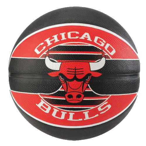 Basketbalový míč NBA TEAM CHICAGO BULLS Spalding (vel.7)