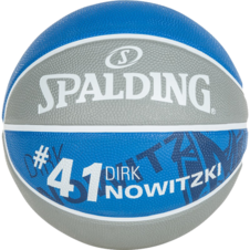 Basketbalový míč NBA PLAYER DIRK NOWITZKI Spalding (vel.7)