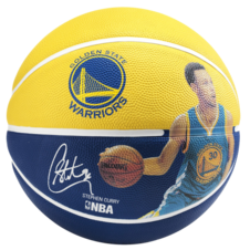 Basketbalový míč NBA PLAYER STEPHEN CURRY Spalding (vel.7)