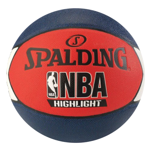 Basketbalový míč NBA HIGHLIGHT navy/red/white Spalding (vel.7)