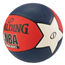 Basketbalový míč NBA HIGHLIGHT navy/red/white Spalding (vel.7)