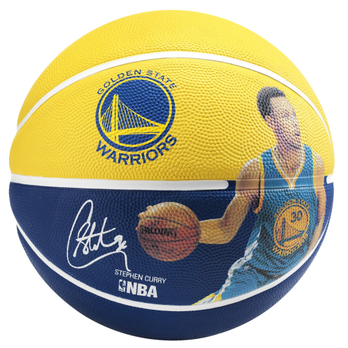 Basketbalový míč NBA PLAYER STEPHEN CURRY Spalding (vel.5)