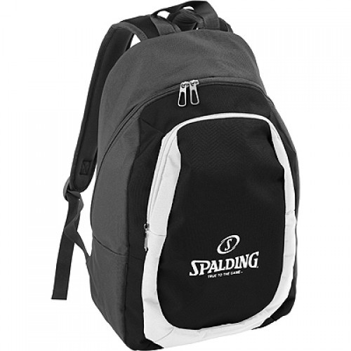 Batoh BACKPACK ESSENTIAL anthracite/ black/white Spalding