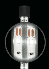 Akvarijní kryt hliníkový 60x30 LED Expert / 1x13W rovný DIVERSA