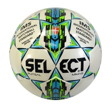 Futsalový míč SELECT FB Futsal Mimas - bílá/modrá vel.4