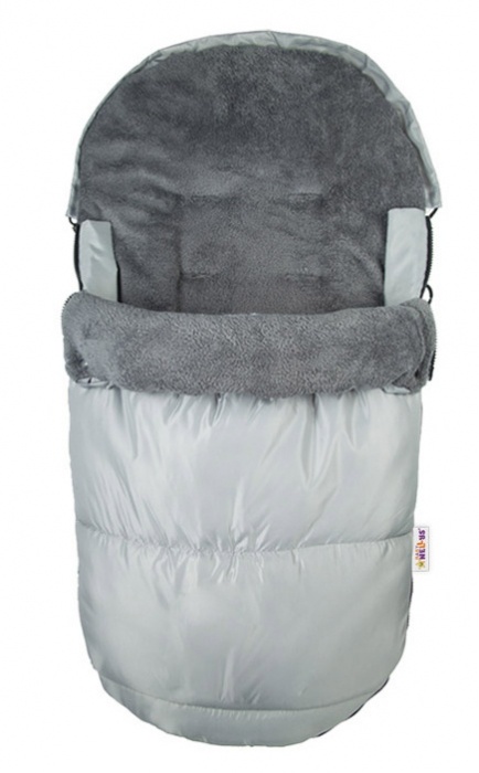 Multifunkční fusák Baby Nellys ® 4v1 DELUX - šedý