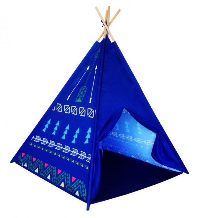 Stan Pro Deti Teepee Typi Modry I Play