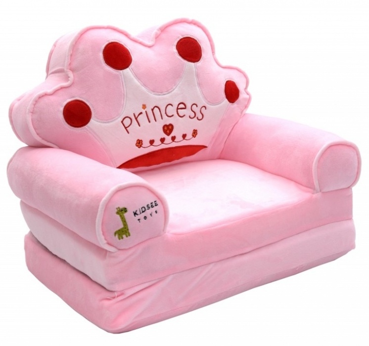 Plysove Kresilko Rozkladaci 3v1 Princess Kidsee Toys