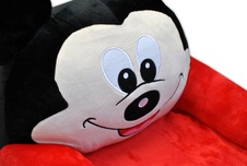 Plyšové křesílko rozkládací 3v1 - Miky KIDSEE Toys - detail
