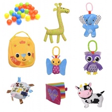 Vzdělávací hrací deka 3v1 - Animals KIDSEE Toys