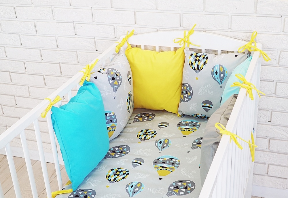 Mantinel BE LOVE RETRO polštářkový s povlečením vzor č.20 BABY NELLYS