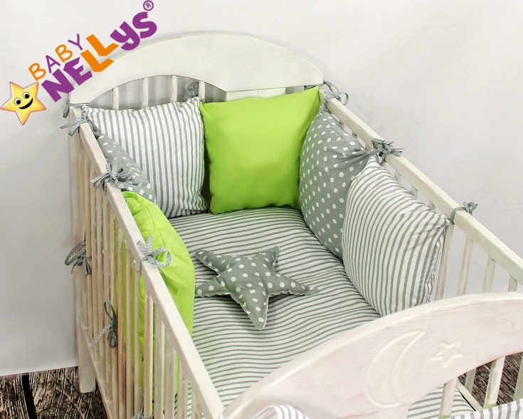  Mantinel BE LOVE LUX polštářkový s povlečením vzor č. 6 BABY NELLYS 