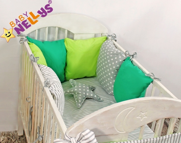 Mantinel BE LOVE LUX polštářkový s povlečením vzor č. 7 BABY NELLYS