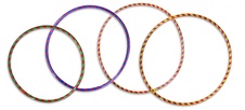 Kruh gymnastický obruč 60 cm