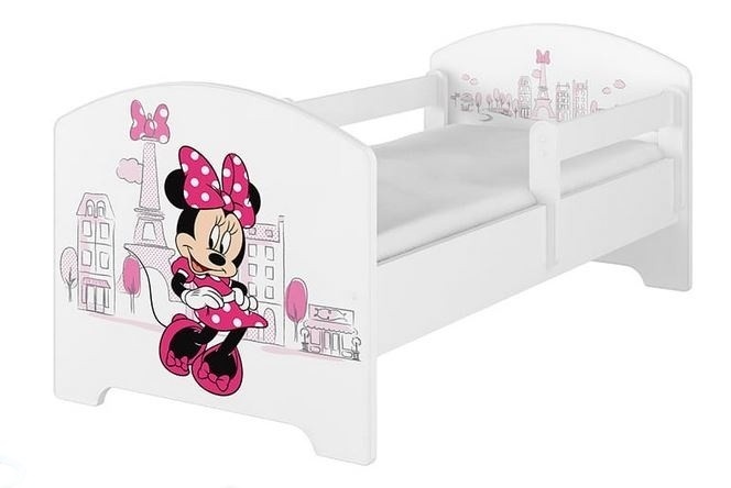104416-176008-babyboo-detska-postel-disney-minnie-paris-bila-s-matraci