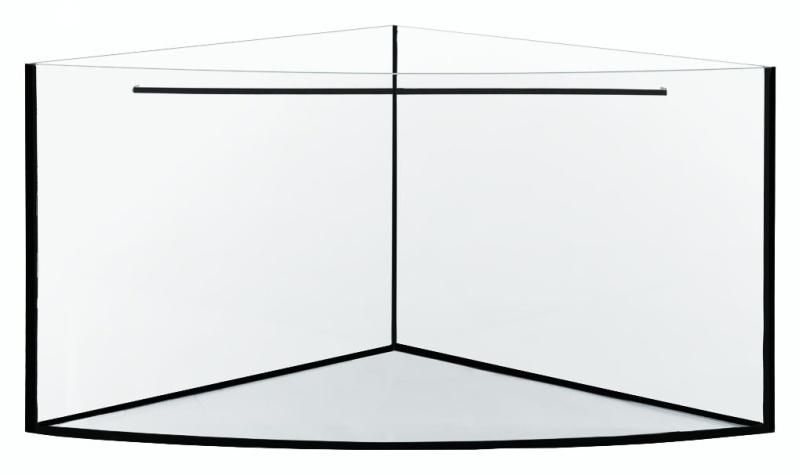 Akvárium skleněné rohové 410l DIVERSA