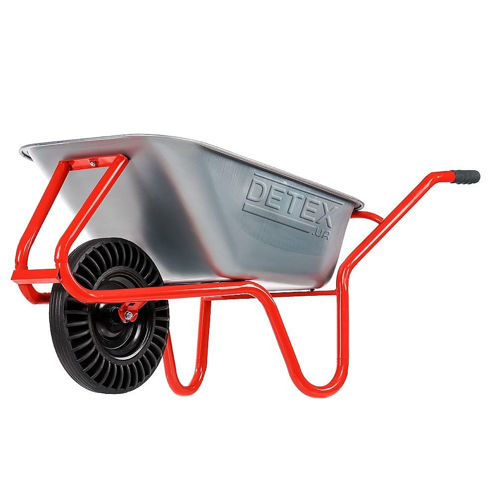 Kolečko Detex D2, pozink, kolo bantam 400-8, 85l, nosnost 180kg