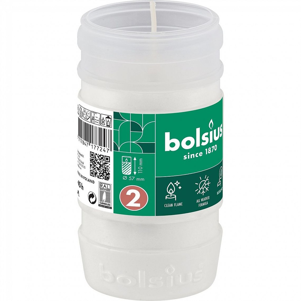 Náplň Bolsius 45h do kahanu, parafín Gravelight RP2, 57x110mm
