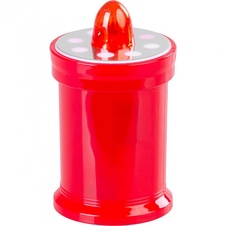 Svíčka LED červená, 11 cm MagicHome TG-18, LED, na hrob světlo