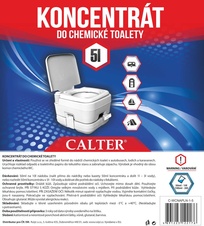 Náplň CALTER do chemické toalety - 5L popis