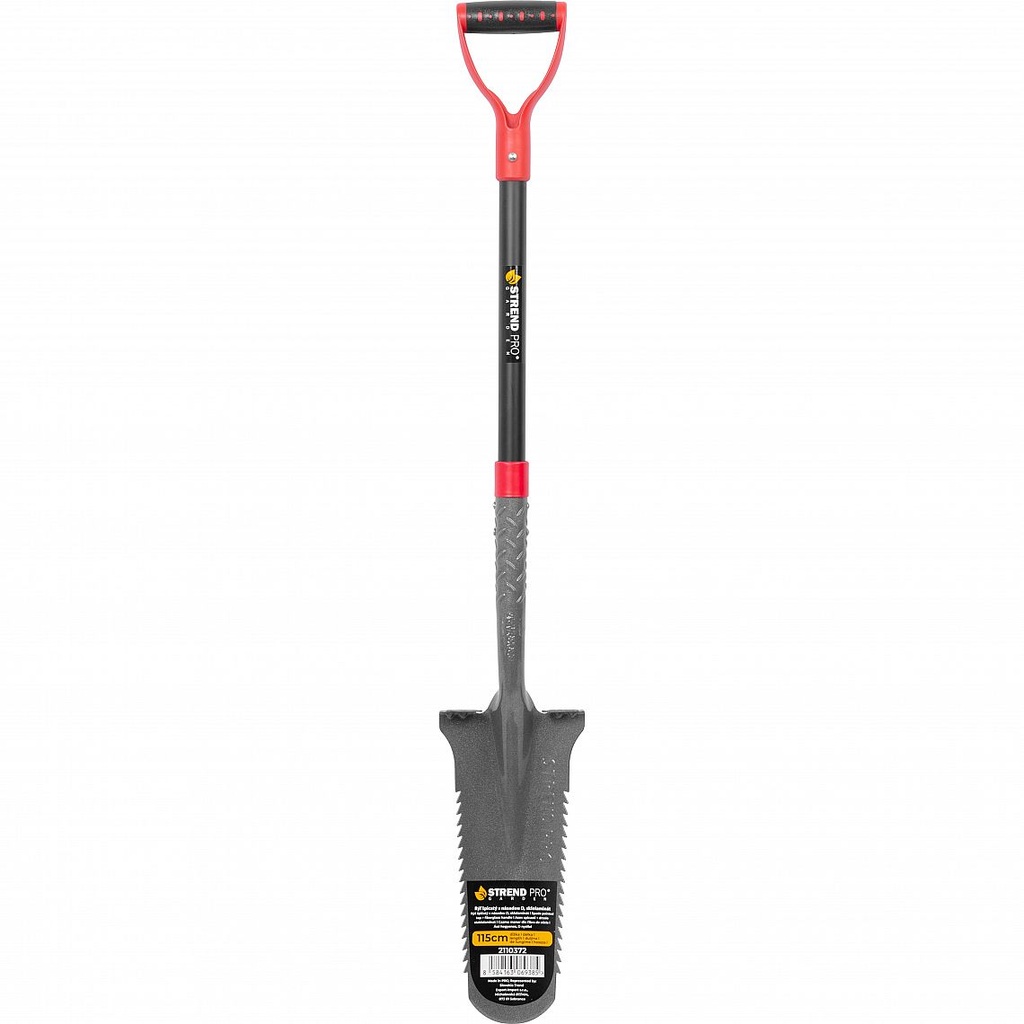 Rýč drenážní Garden ErgoBULL, s fiberglass násadou, 115cm