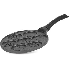 Pánev na lívance a volská oka MagicHome smajlíci, na 7ks, 27cm