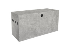 terárium beton ze zadu