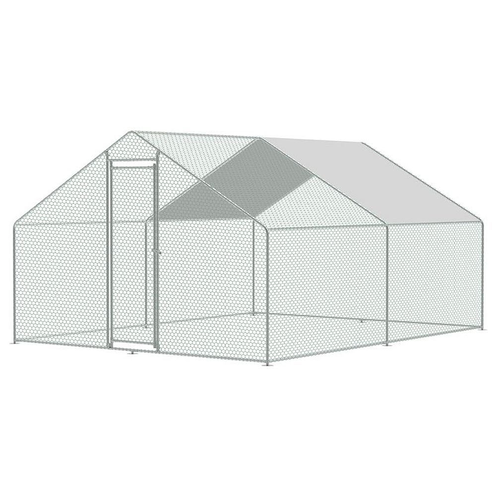 Kurník - voliéra, se střechou, 3x4x2m