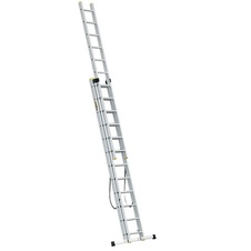 Žebřík hliníkový 3x12 PRO, 3-dílný PROFI a