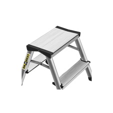 Drabest Schůdky hliníkové 125kg, 2x2 stupně b