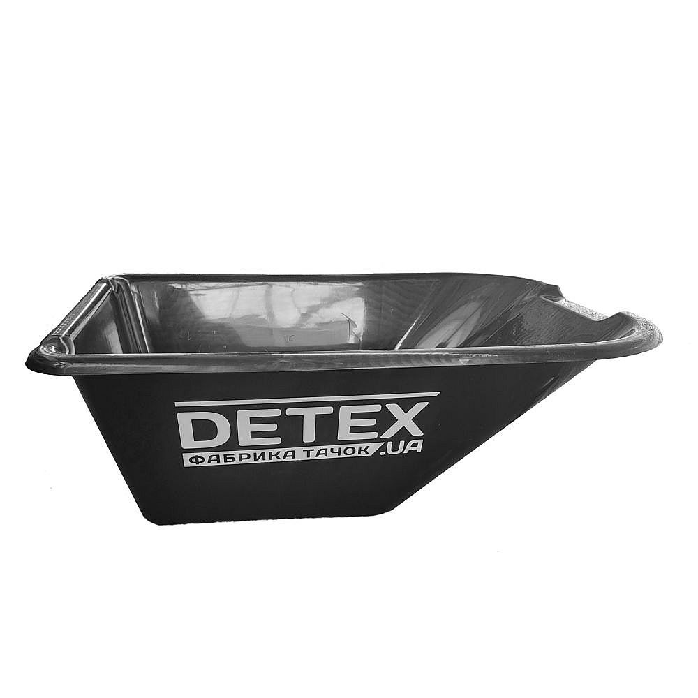 Korba plastová Detex černá, 130l