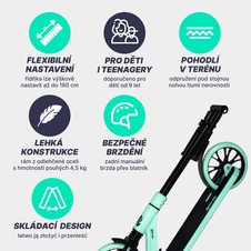 Koloběžka Acra Joy Nimble skládací popis