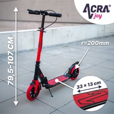 Koloběžka Acra Joy Diablo skládací popis
