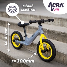 Odrážedlo Acra Joy Shark popisek 2