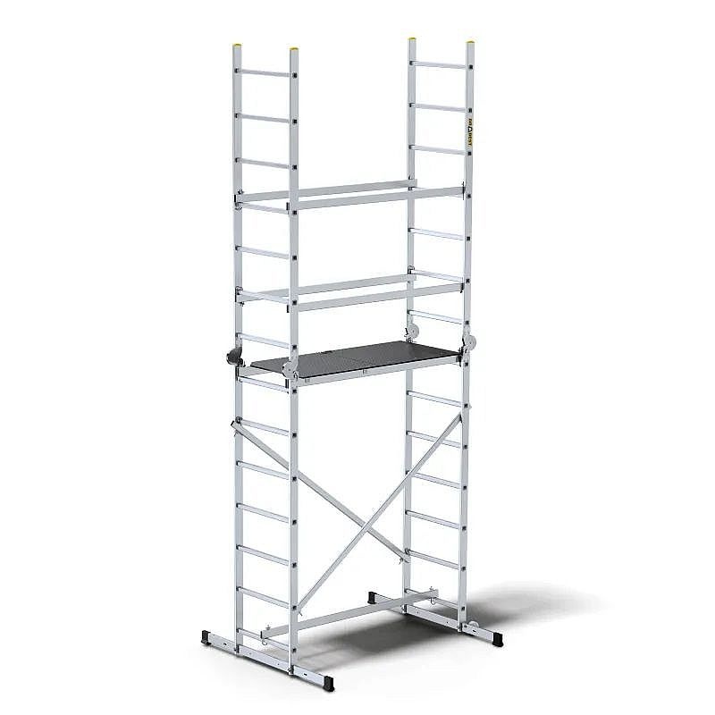 Lešení hliníkové Drabest HECTOR BASIC, dosah 4m