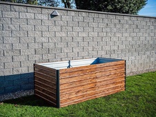 Vyvýšený záhon extra pevný 200x100x77cm foto