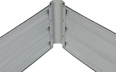 Vyvýšený záhon Garden, kov, 120x90x30cm detail3