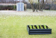Vyvýšený záhon Garden, kov, 120x90x30cm foto