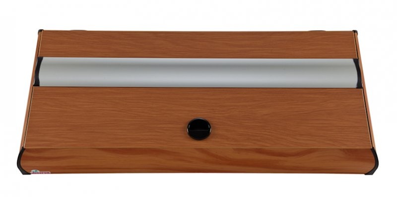 Akvarijní kryt hliníkový 60x30 / 2x15W rovný DIVERSA