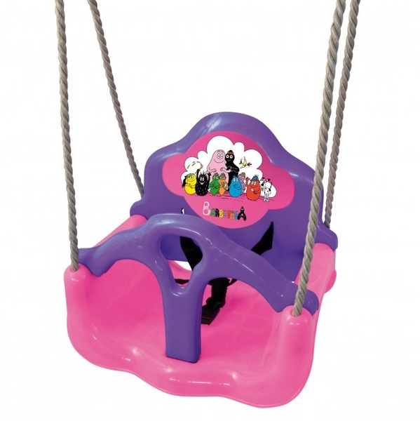 Dětská plastová houpačka ADRIATIC - BARBAPAPA