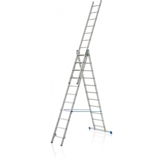 Trojdílný hliníkový žebřík VHR H 3x11