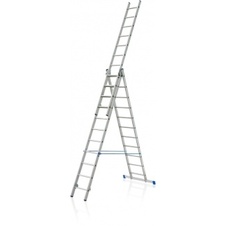 Trojdílný hliníkový žebřík VHR H 3x8