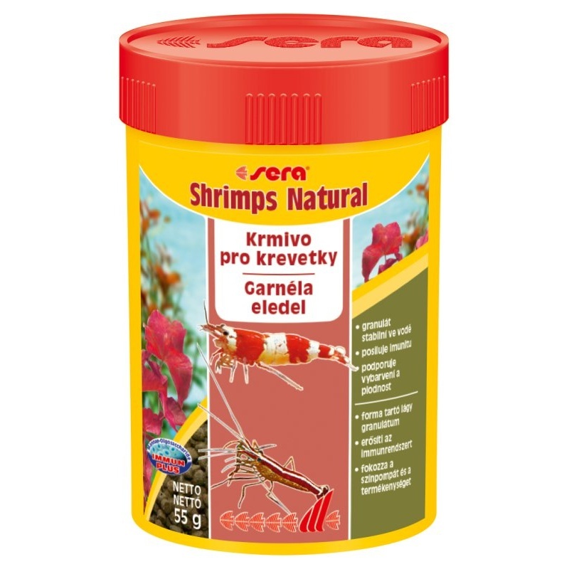 sera shrimps natural