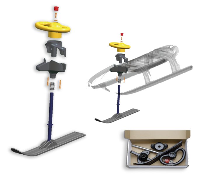 Nástavba řízení pro SNOW TIGER