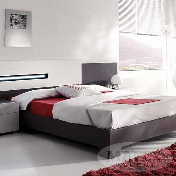 Prostěradlo saténové Gold s gumou Matex 110/120 x 190/200 cm