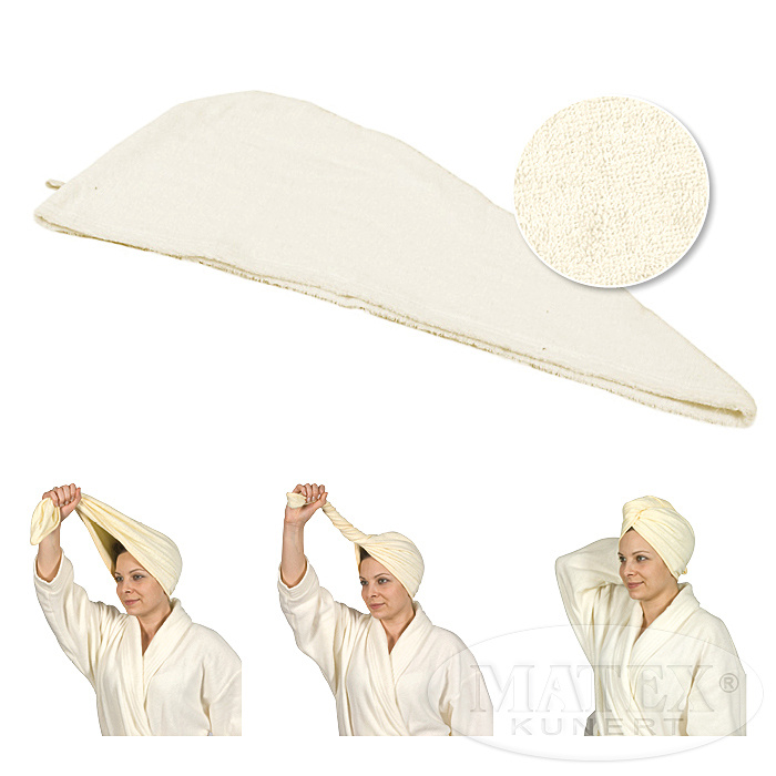 Turban Na Vlasy Pletene Frote Matex