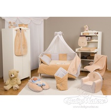 Kojící polštář RELAX Best Friend Collection BabyMatex 16- oranžovohnědá