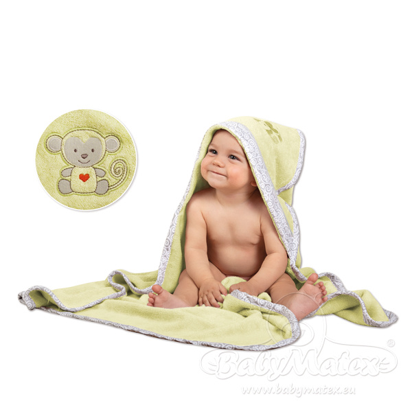 Dětská osuška s kapucí Bamboo BabyMatex