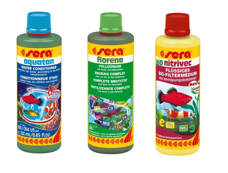 Sera startovací set pro akvária 3 x 100 ml